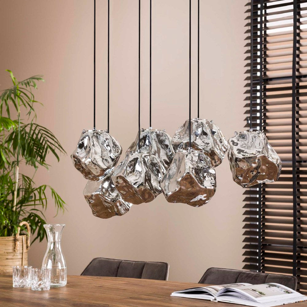 Hanglamp Holden chiQago Chromed glas LxBxH 104x55x36 Chromed glas Nnb