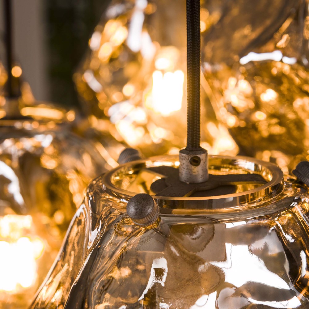 Hanglamp Holden chiQago Chromed glas LxBxH 104x55x36 Chromed glas Nnb