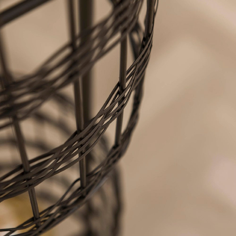 Vloerlamp Thurston chiQago Zwart nikkel LxBxH 172x35x35 Zwart nikkel Nnb