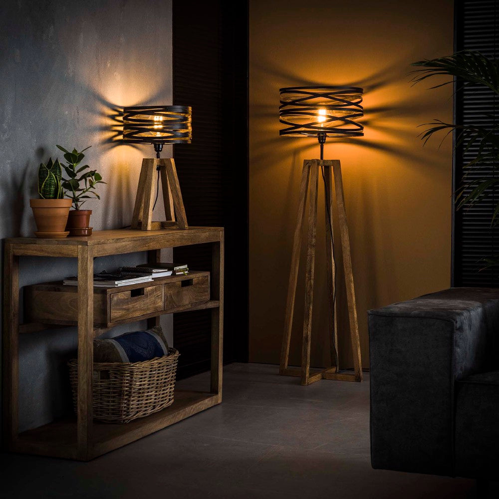 Tafellamp Hurley chiQago Slate grey LxBxH 48x38x38 Slate grey Nnb