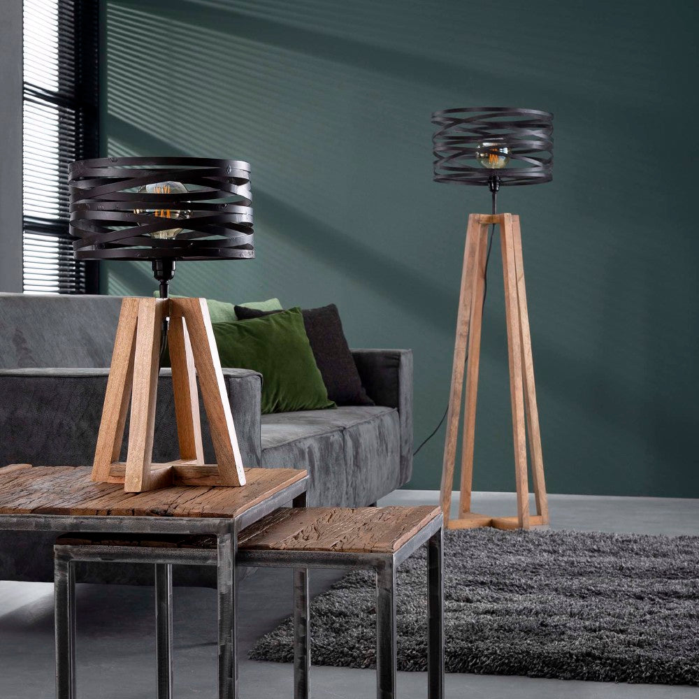 Tafellamp Hurley chiQago Slate grey LxBxH 48x38x38 Slate grey Nnb