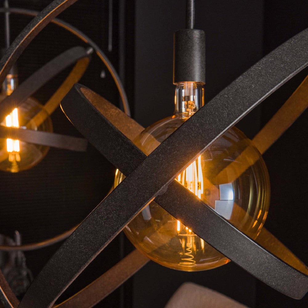 Hanglamp Neill chiQago Artic zwart LxBxH 133x68x16 Artic zwart Nnb