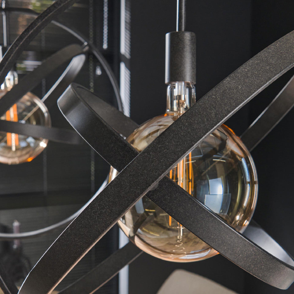 Hanglamp Neill chiQago Artic zwart LxBxH 133x68x16 Artic zwart Nnb