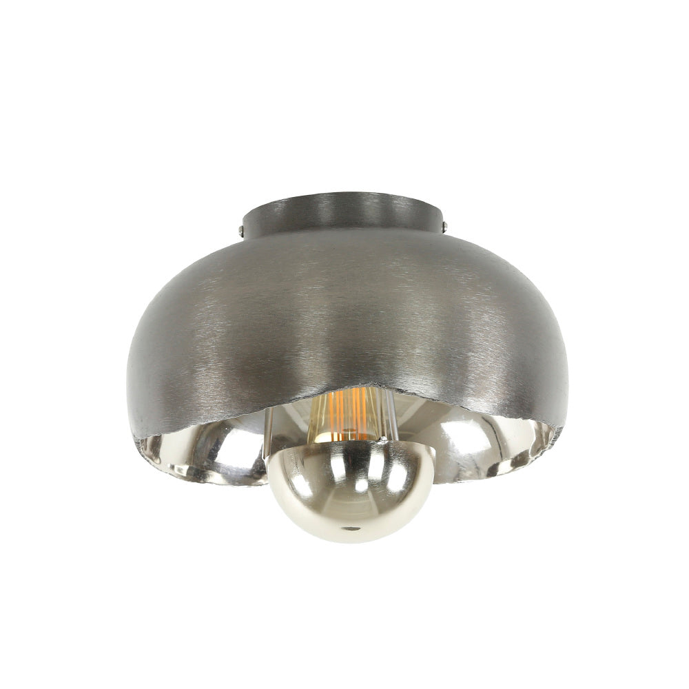 Plafondlamp Idaho chiQago Zwart nikkel LxBxH 36x36x23 Zwart nikkel Nnb