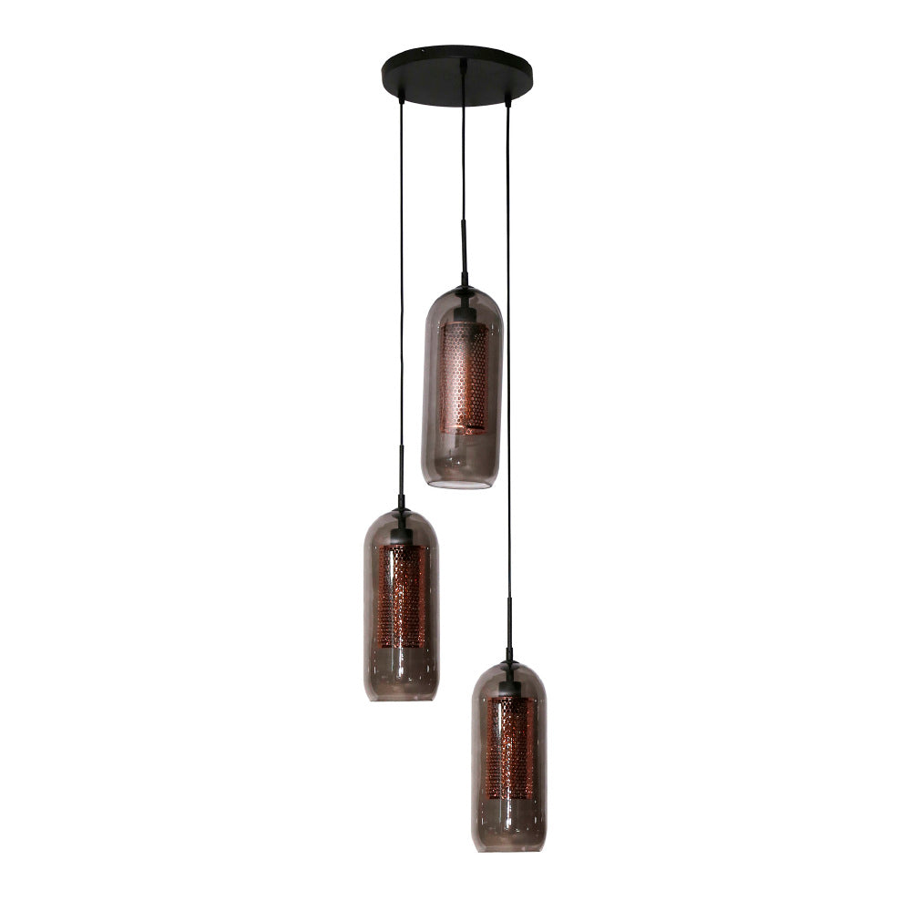 Hanglamp Murphy chiQago Artic zwart LxBxH 81x63x24 Artic zwart Nnb