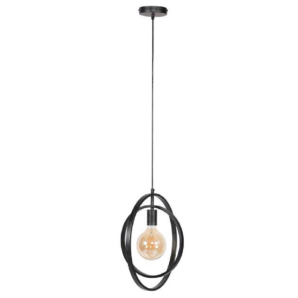Hanglamp Jago chiQago Charcoal LxBxH 46x46x10 Charcoal Nnb