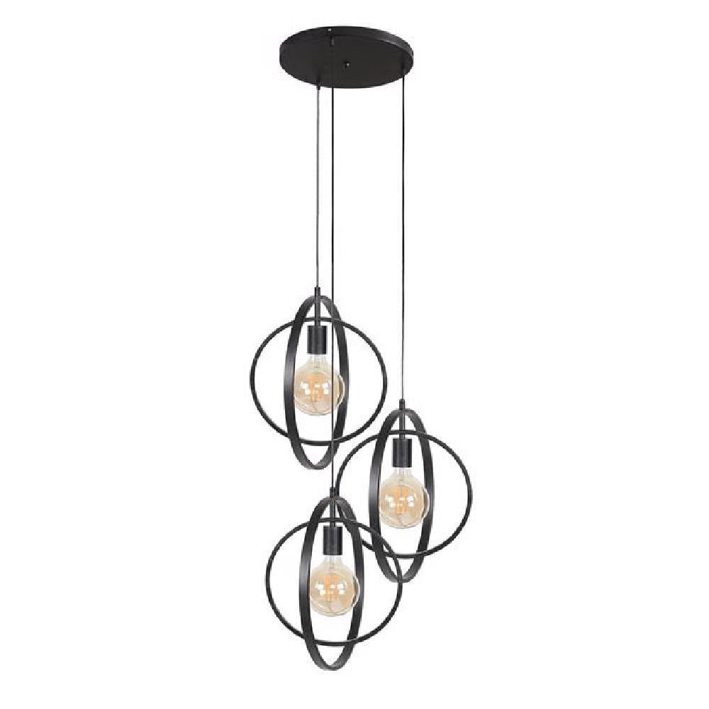 Hanglamp Jago chiQago Charcoal LxBxH 48x46x45 Charcoal Nnb