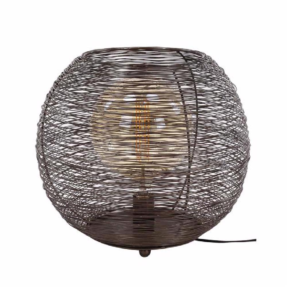 Tafellamp Thatcher chiQago Zwart nikkel Zwart nikkel Nnb