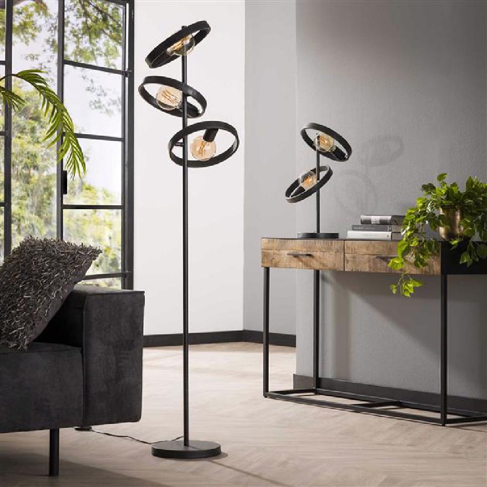 Vloerlamp Kimball chiQago Charcoal LxBxH 57x38x26 Charcoal Nnb