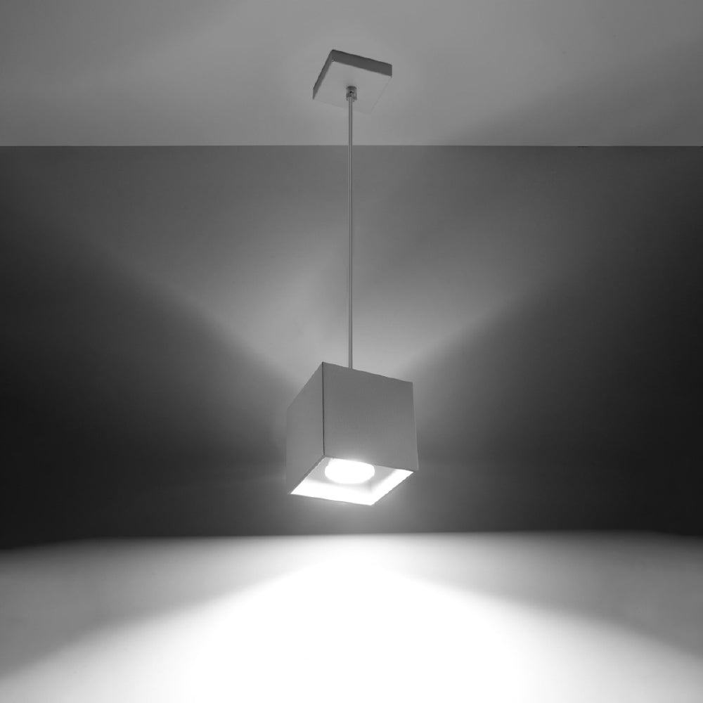 Hanglamp Quad Sollux Wit LxBxH 13x13x13 Aluminium Nnb