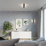 Wandlamp Feniks Sollux wenge LxBxH 50x20x20 Hout, Glas Nnb