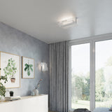 Wandlamp Feniks Sollux Wit LxBxH 50x20x20 Hout, Glas Nnb