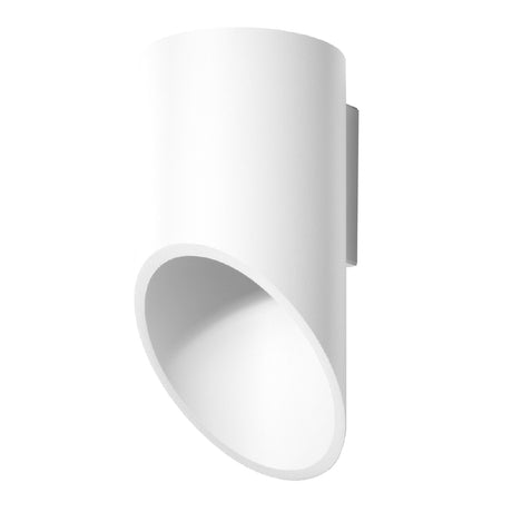 Wandlamp Penne Sollux Wit LxBxH 14x14x31 Aluminium Nnb