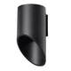 Wandlamp Penne Sollux Zwart LxBxH 14x14x31 Aluminium Nnb