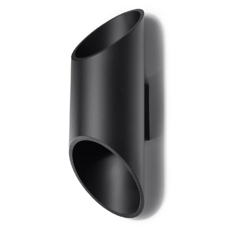 Wandlamp Penne Sollux Zwart LxBxH 14x14x31 Aluminium Nnb