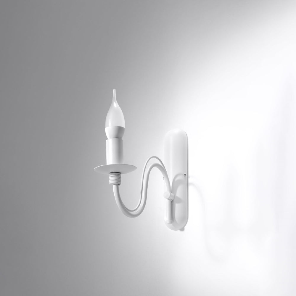 Wandlamp Minerwa Sollux Wit LxBxH 40x20x15 Metaal Nnb