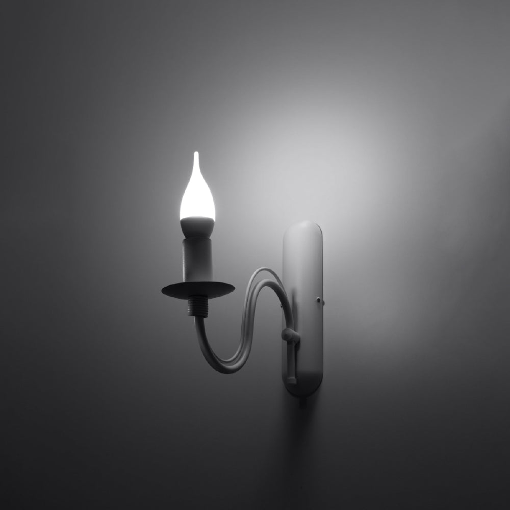 Wandlamp Minerwa Sollux Wit LxBxH 40x20x15 Metaal Nnb
