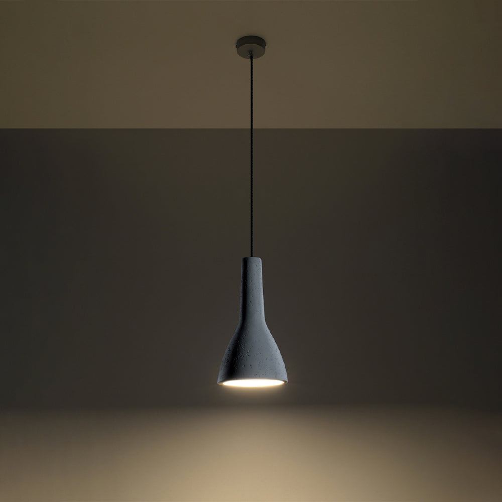 Hanglamp Empoli Sollux Grijs LxBxH 50x20x20 Beton Nnb