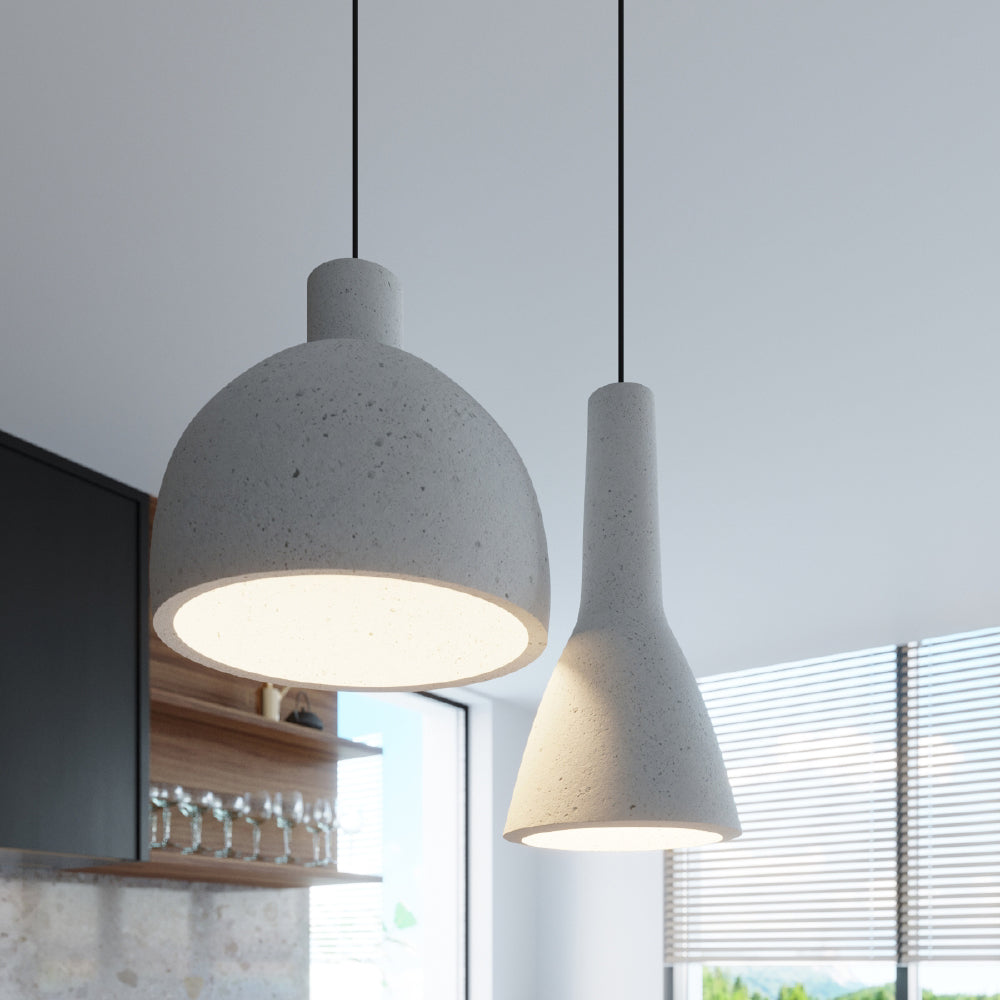 Hanglamp Empoli Sollux Grijs LxBxH 50x20x20 Beton Nnb