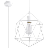 Hanglamp Gaspare Sollux Wit LxBxH 33x33x33 Metaal Nnb