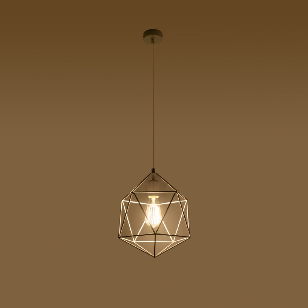 Hanglamp Gaspare Sollux Wit LxBxH 33x33x33 Metaal Nnb