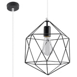 Hanglamp Gaspare Sollux Zwart LxBxH 33x33x33 Metaal Nnb