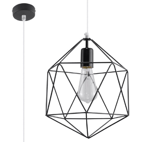 Hanglamp Gaspare Sollux Zwart LxBxH 33x33x33 Metaal Nnb