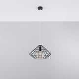 Hanglamp Umberto Sollux Zwart LxBxH 33x33x33 Metaal Nnb