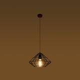 Hanglamp Umberto Sollux Zwart LxBxH 33x33x33 Metaal Nnb