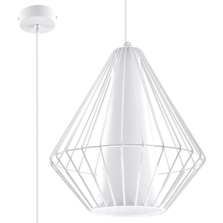 Hanglamp Demi Sollux Wit LxBxH 33x33x33 Metaal Nnb