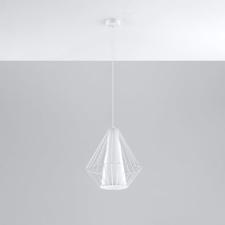 Hanglamp Demi Sollux Wit LxBxH 33x33x33 Metaal Nnb