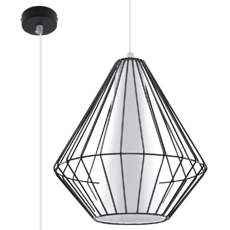 Hanglamp Demi Sollux Zwart LxBxH 33x33x33 Metaal Nnb