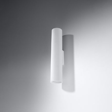Wandlamp Lagos Sollux Wit LxBxH 14x14x31 Metaal Nnb