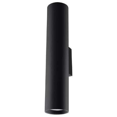 Wandlamp Lagos Sollux Zwart LxBxH 14x14x31 Metaal Nnb