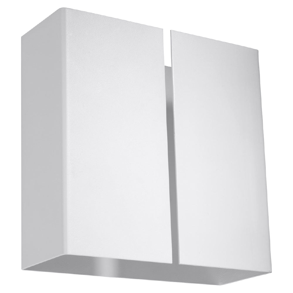 Wandlamp Linea Sollux Wit LxBxH 26x26x15 Metaal Nnb