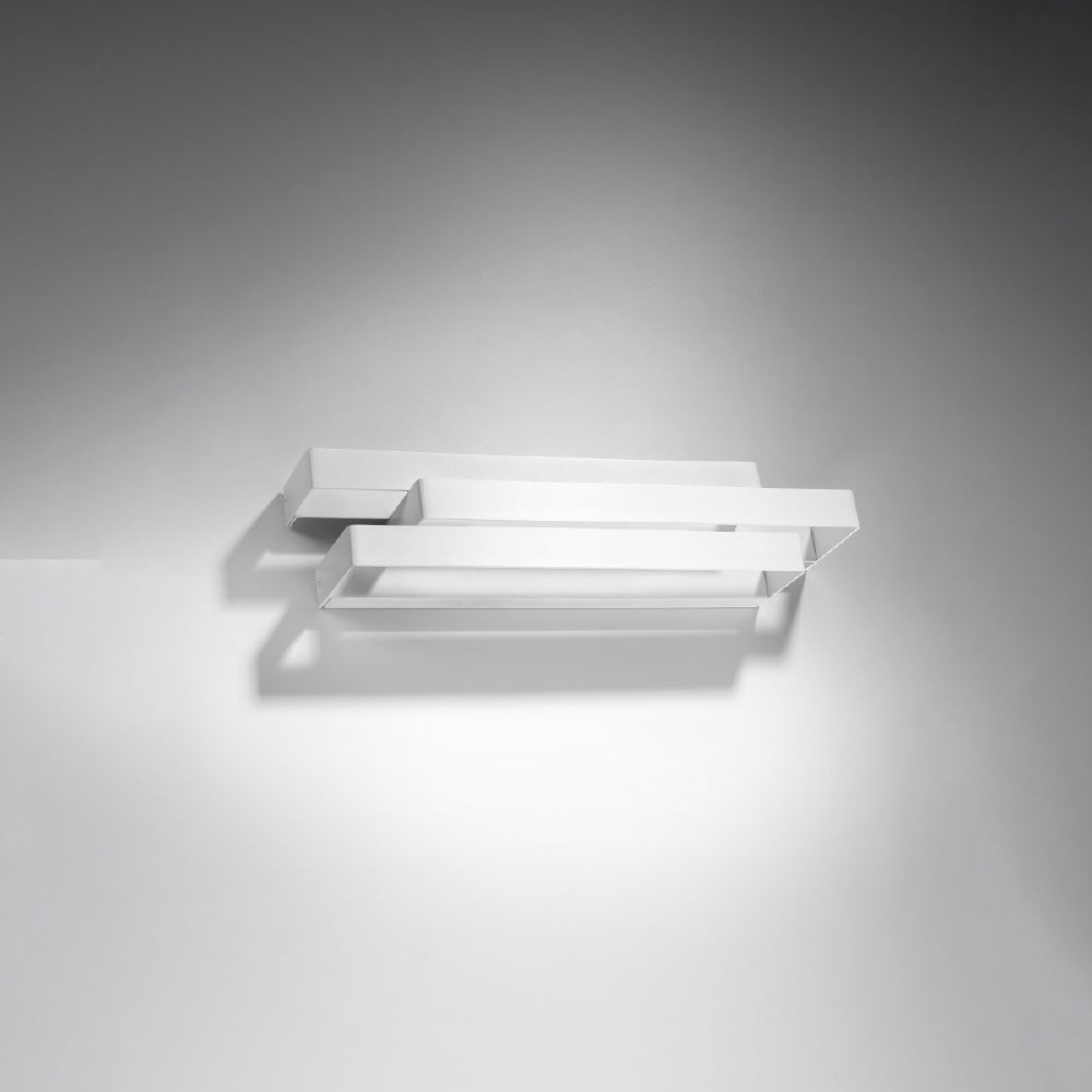Wandlamp Frost Sollux Wit LxBxH 46x17x12 Metaal Nnb
