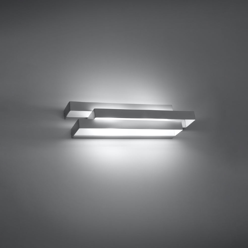 Wandlamp Frost Sollux Wit LxBxH 46x17x12 Metaal Nnb