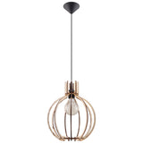 Hanglamp Arancia Sollux Naturel LxBxH 40x21x16 Hout Nnb