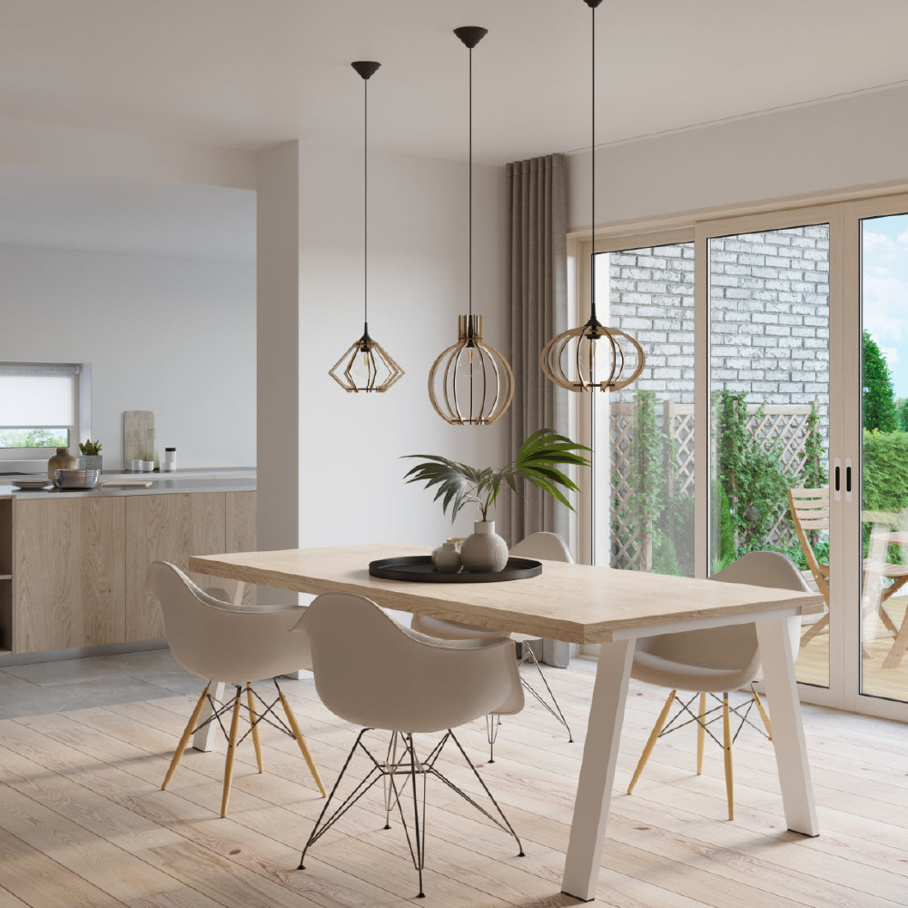 Hanglamp Arancia Sollux Naturel LxBxH 40x21x16 Hout Nnb