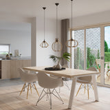 Hanglamp Arancia Sollux Naturel LxBxH 40x21x16 Hout Nnb
