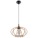 Hanglamp Mandelino Sollux Naturel Hout Nnb