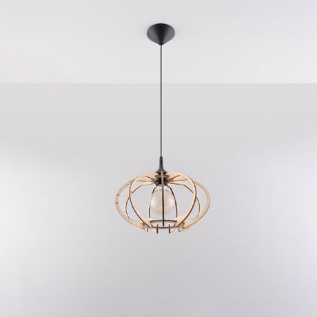 Hanglamp Mandelino Sollux Naturel Hout Nnb