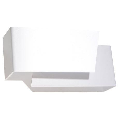 Wandlamp Piegare Sollux Wit LxBxH 31x17x12 Metaal Nnb