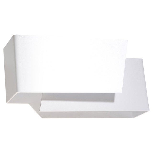 Wandlamp Piegare Sollux Wit LxBxH 31x17x12 Metaal Nnb