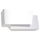 Wandlamp Piegare Sollux Wit LxBxH 31x17x12 Metaal Nnb