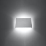 Wandlamp Copertura Sollux Wit LxBxH 31x17x12 Metaal Nnb