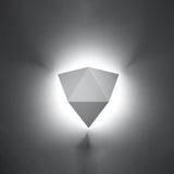 Wandlamp Solido Sollux Wit LxBxH 26x26x15 Metaal Nnb