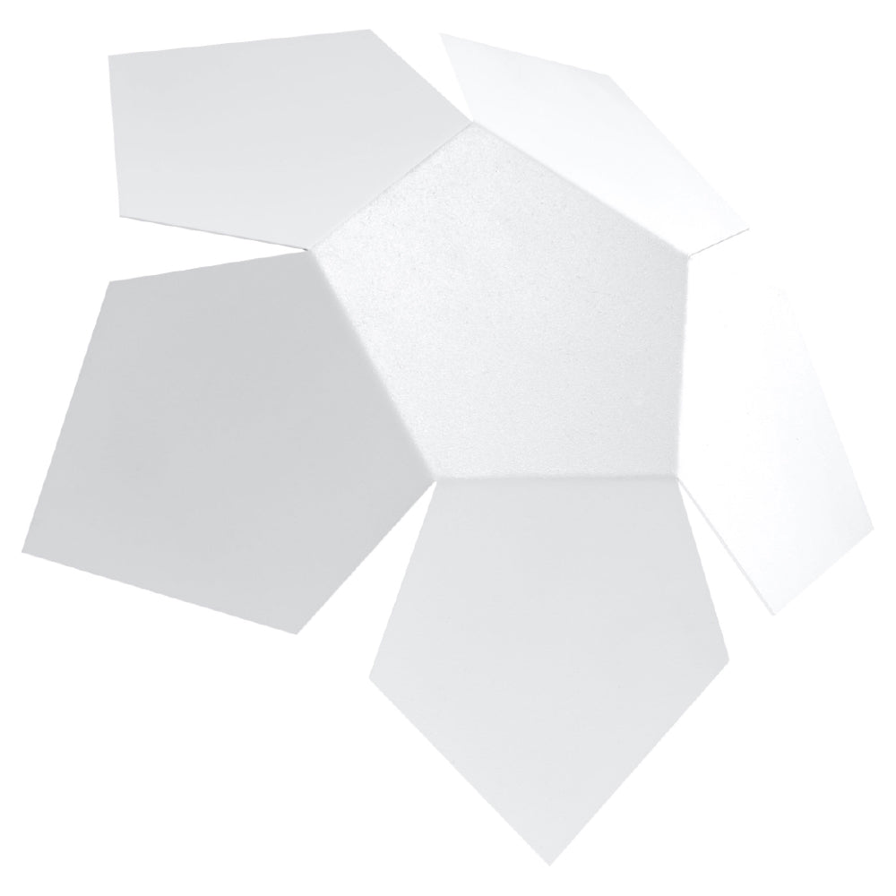 Wandlamp Penta Sollux Wit LxBxH 26x26x15 Metaal Nnb
