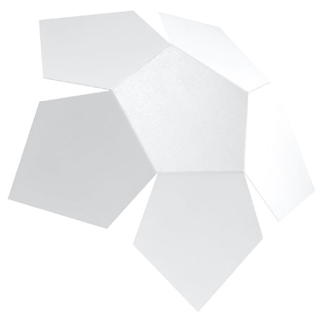 Wandlamp Penta Sollux Wit LxBxH 26x26x15 Metaal Nnb