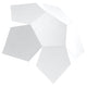 Wandlamp Penta Sollux Wit LxBxH 26x26x15 Metaal Nnb